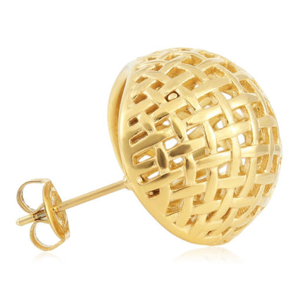 Classic Gold Earring with Timeless Appeal