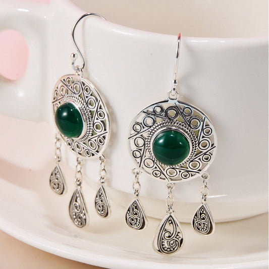 Beautiful Silver Earring with Unique Style