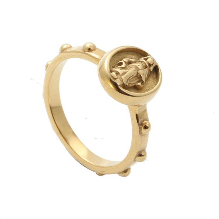 Romantic Gold Ring for Special Moments