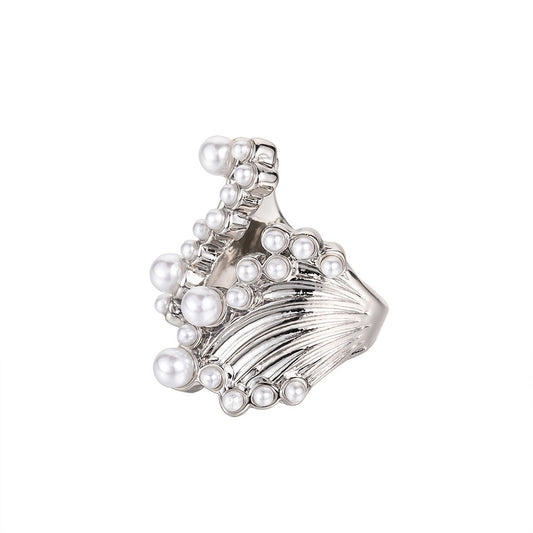 Romantic Pearl Ring for Special Moments