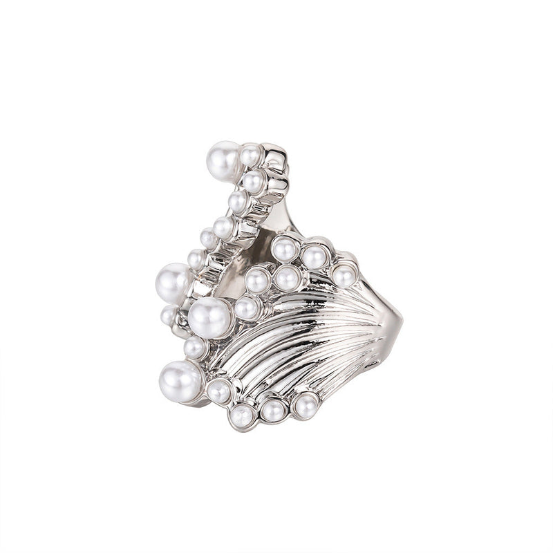 Romantic Pearl Ring for Special Moments