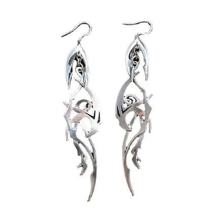 Delicate Artisan Silver Earring