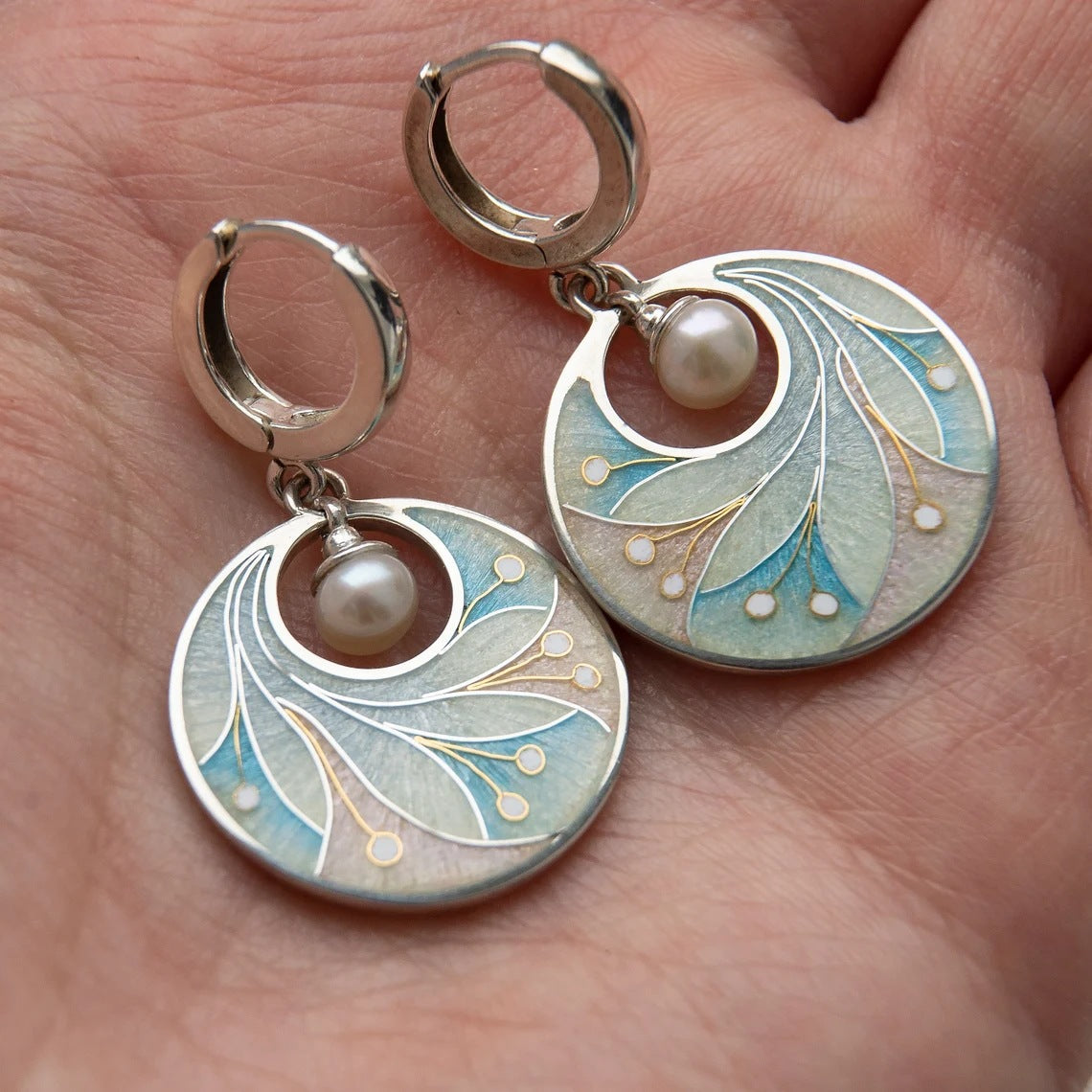 Vintage Handmade Pearl Earring