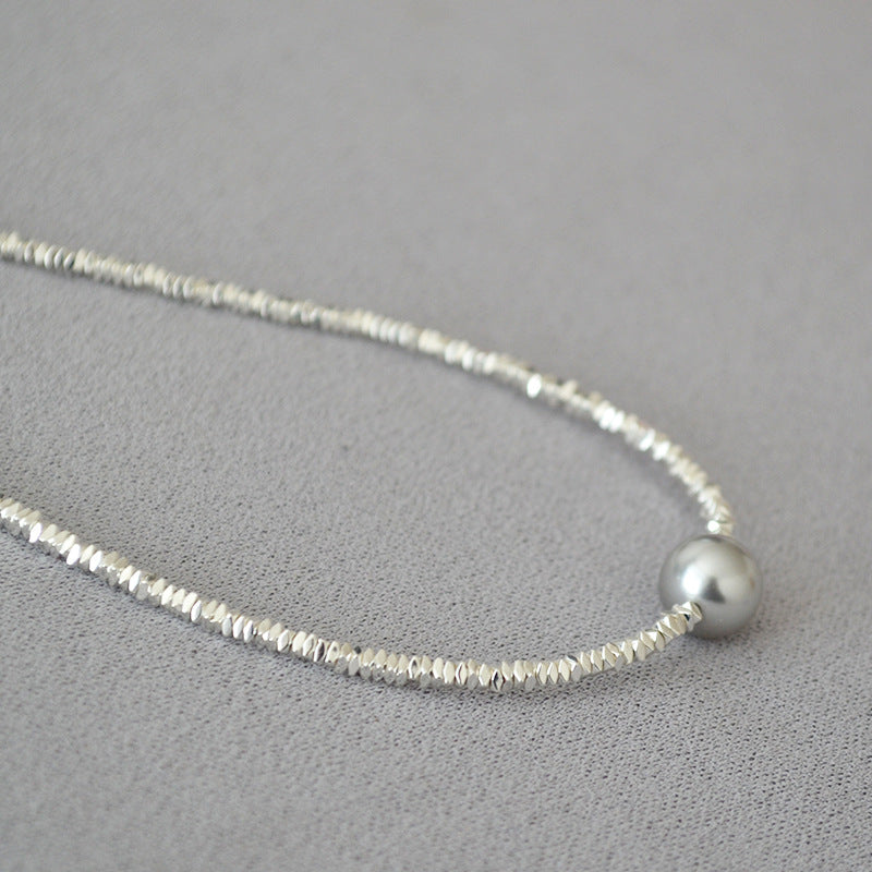 Romantic Silver Necklace for Special Moments