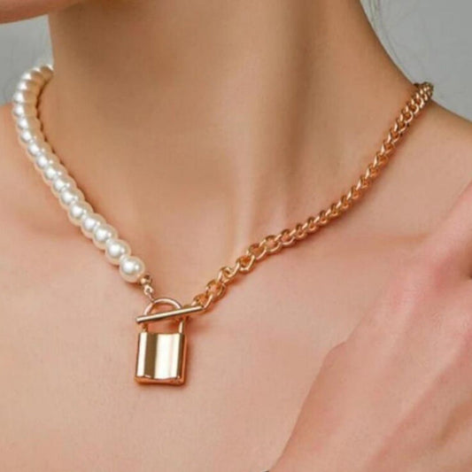 Delicate Artisan Pearl Necklace