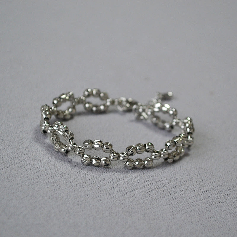 Delicate Artisan Gold Bracelet