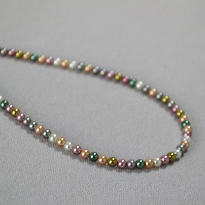 Delicate Artisan Pearl Necklace