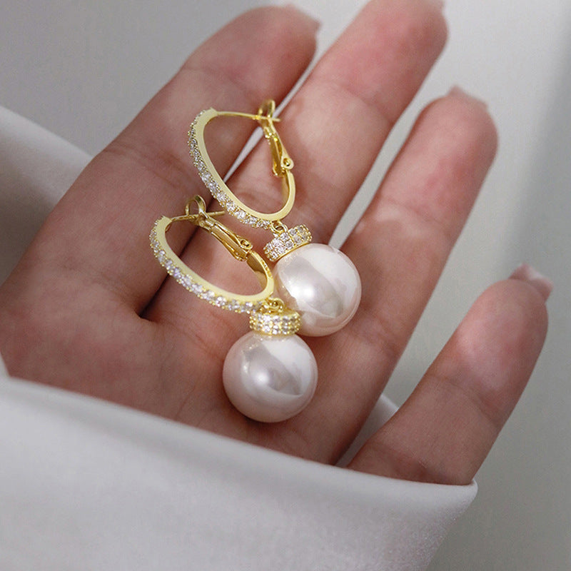Vintage Handmade Pearl Earring