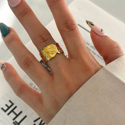 Beautiful Gold Ring with Unique Style
