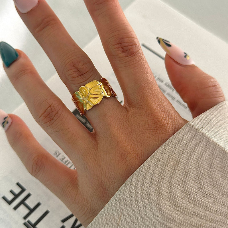 Beautiful Gold Ring with Unique Style