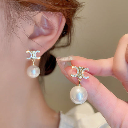 Vintage Handmade Pearl Earring
