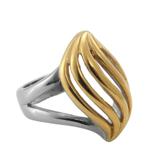 Classic Gold Ring with Timeless Appeal