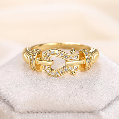 Beautiful Gold Ring with Unique Style