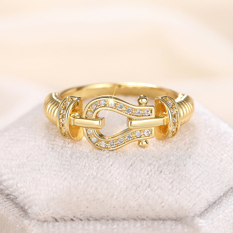 Beautiful Gold Ring with Unique Style