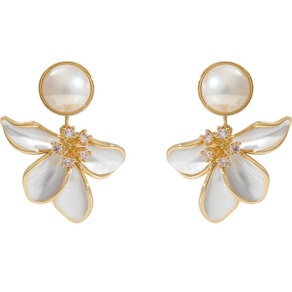 Vintage Handmade Pearl Earring