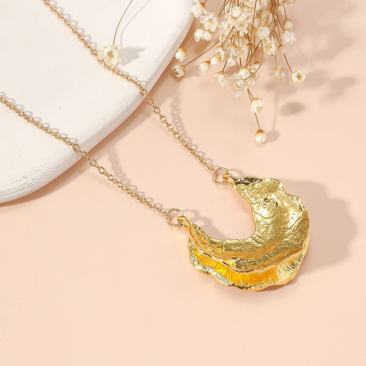 Delicate Artisan Pearl Necklace
