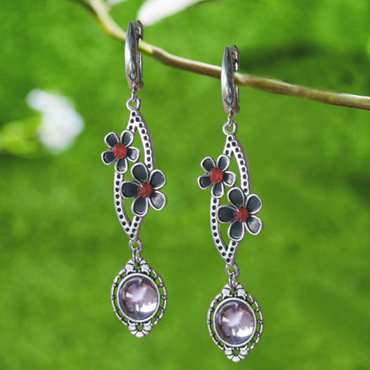 Delicate Artisan Silver Earring