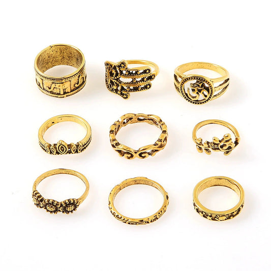 Delicate Artisan Gold Set