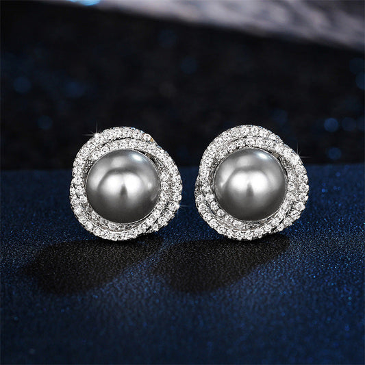 Beautiful Pearl Earring with Unique Style