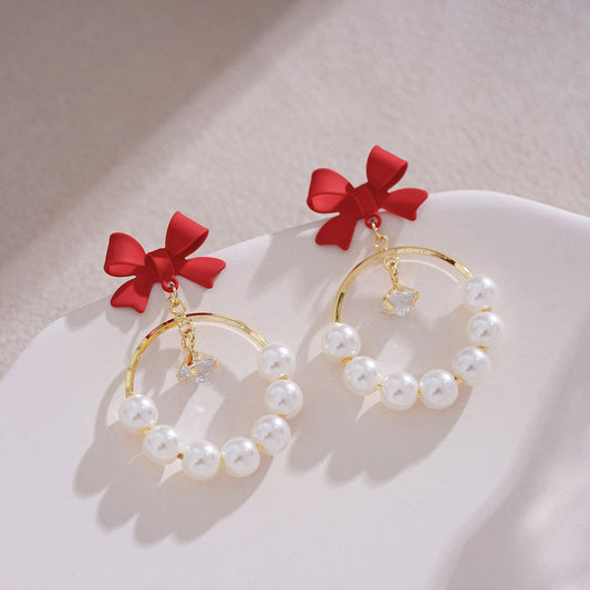 Romantic Pearl Earring for Special Moments