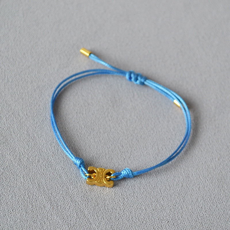Delicate Artisan Gold Bracelet