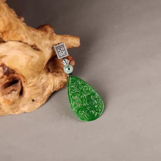 Delicate Artisan Silver Pendant