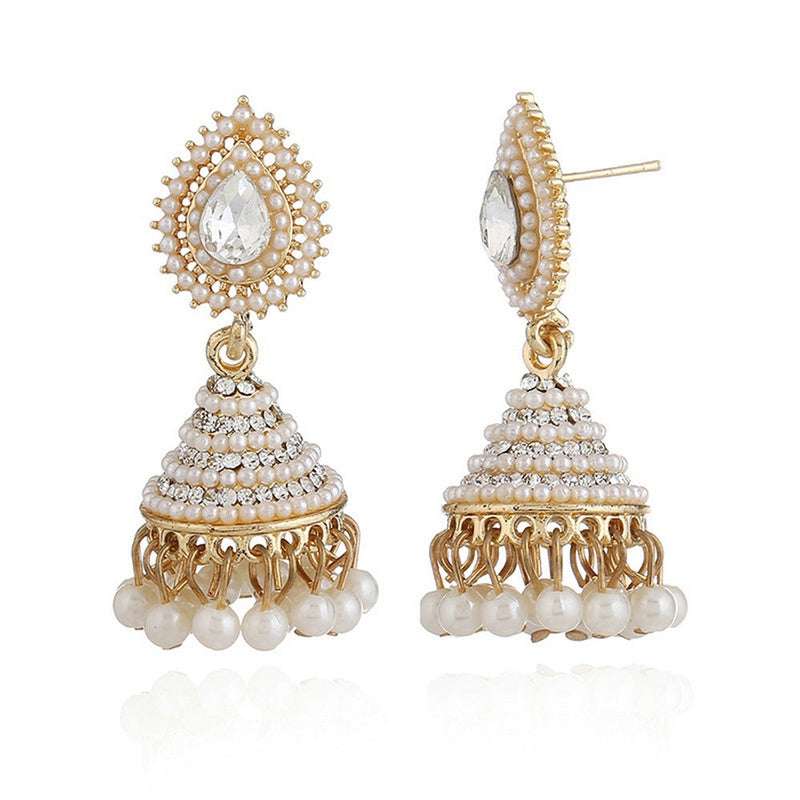 Delicate Artisan Pearl Earring