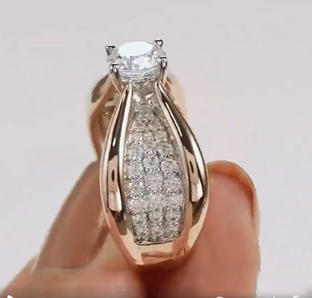 Beautiful Gold Ring with Unique Style