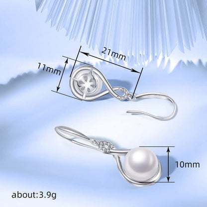 Delicate Artisan Pearl Earring