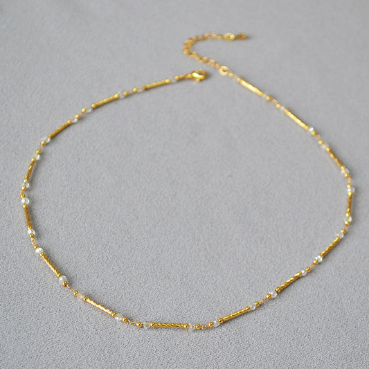 Stunning Gold Necklace for Daily Wear