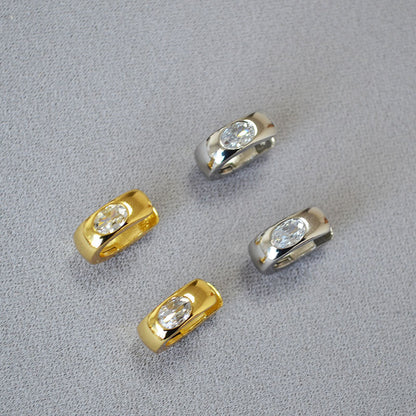 Vintage Handmade Gold Earring