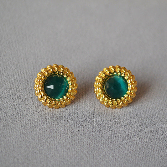 Vintage Handmade Silver Earring