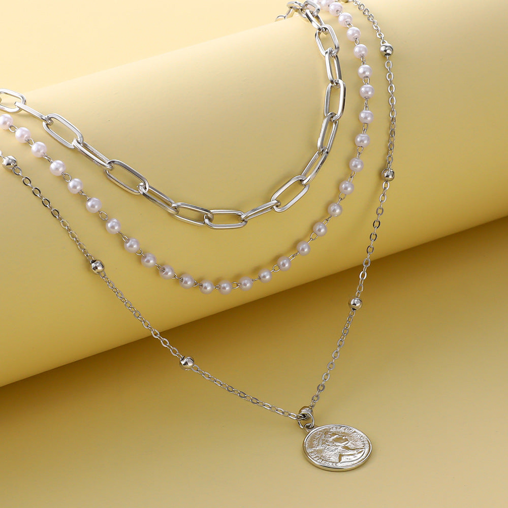Delicate Artisan Pearl Necklace
