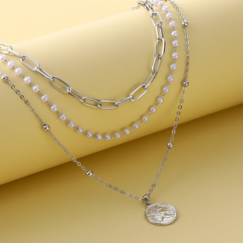 Delicate Artisan Pearl Necklace