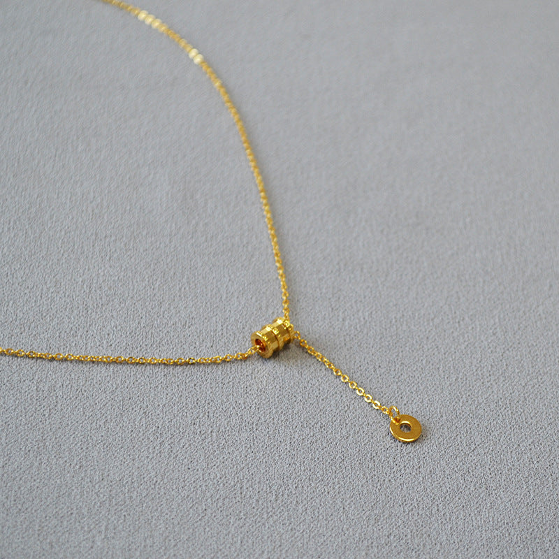 Delicate Artisan Gold Necklace