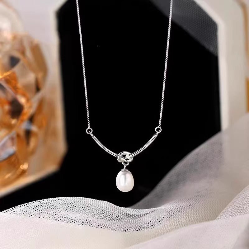 Vintage Handmade Pearl Necklace