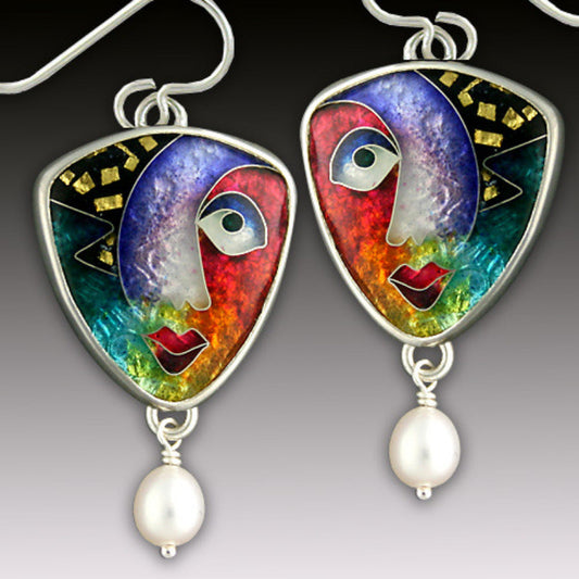 Beautiful Pearl Earring with Unique Style