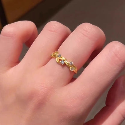 Beautiful Gold Ring with Unique Style