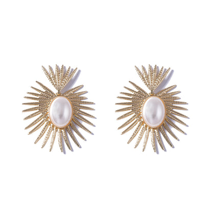 Delicate Artisan Pearl Earring