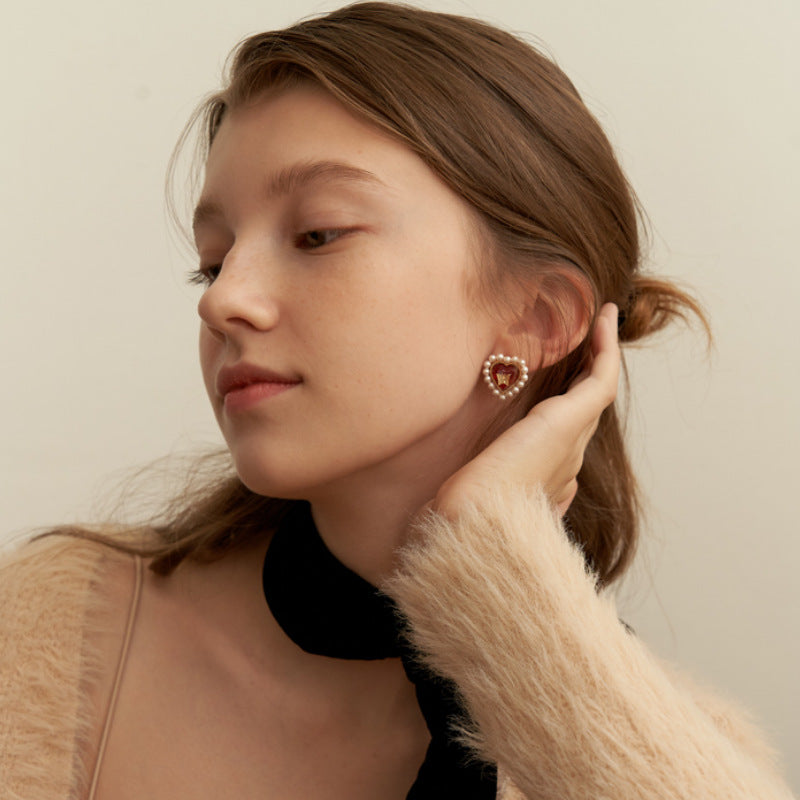 Delicate Artisan Silver Earring