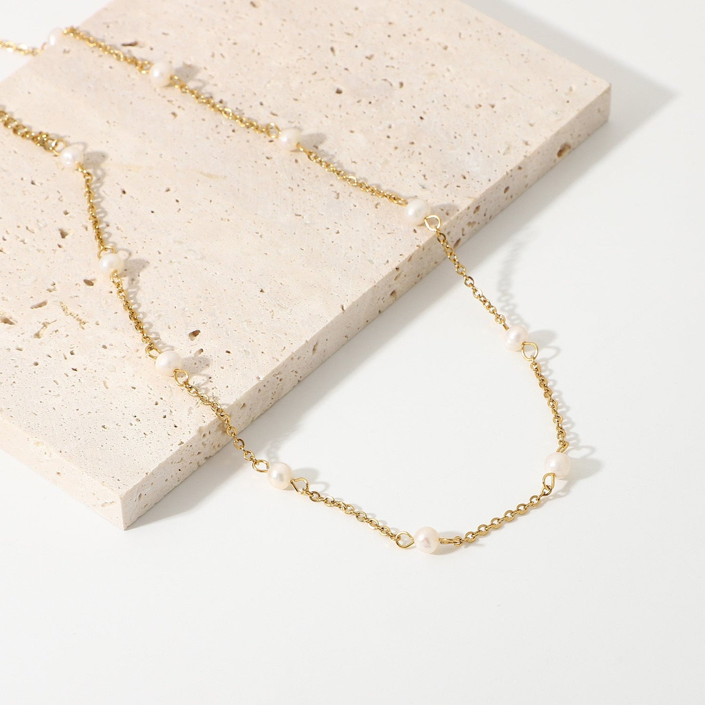 Vintage Handmade Pearl Chain