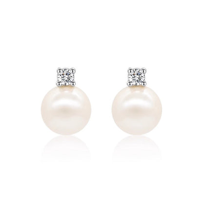 Delicate Artisan Pearl Earring
