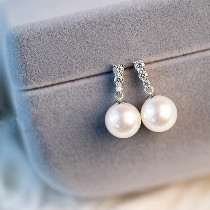 Delicate Artisan Pearl Earring