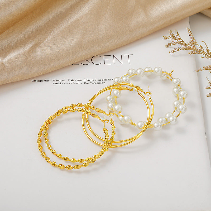 Delicate Artisan Pearl Set