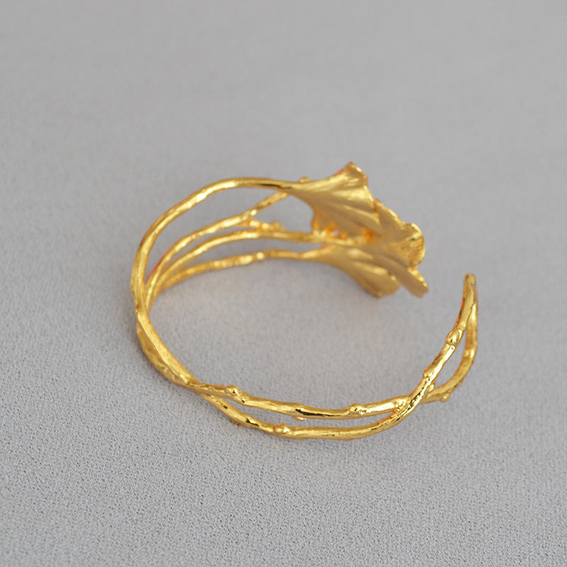 Vintage Handmade Gold Bracelet