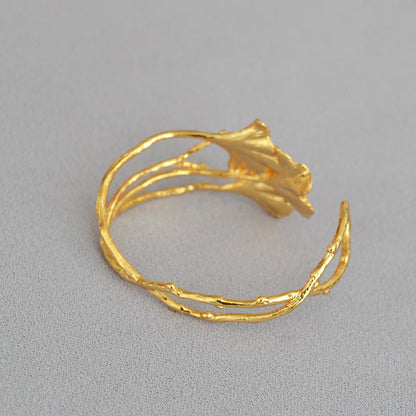 Vintage Handmade Gold Bracelet