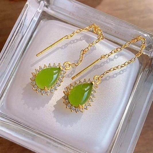 Vintage Handmade Gold Earring