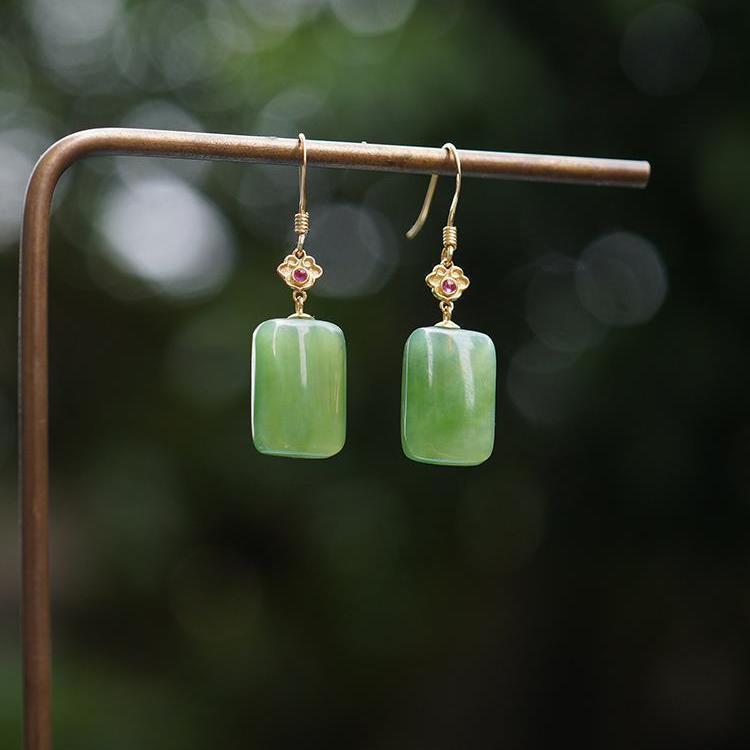 Delicate Artisan Gold Earring