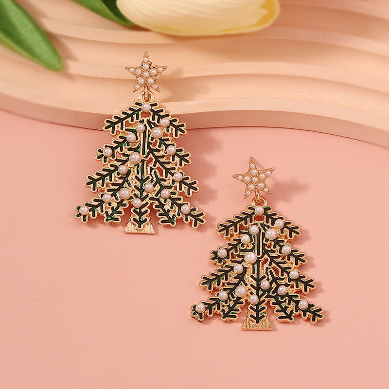 Delicate Artisan Pearl Earring