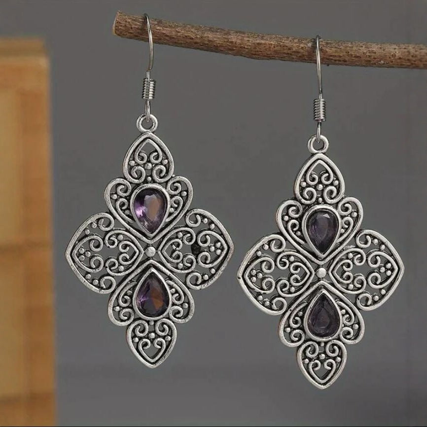 Delicate Artisan Silver Earring